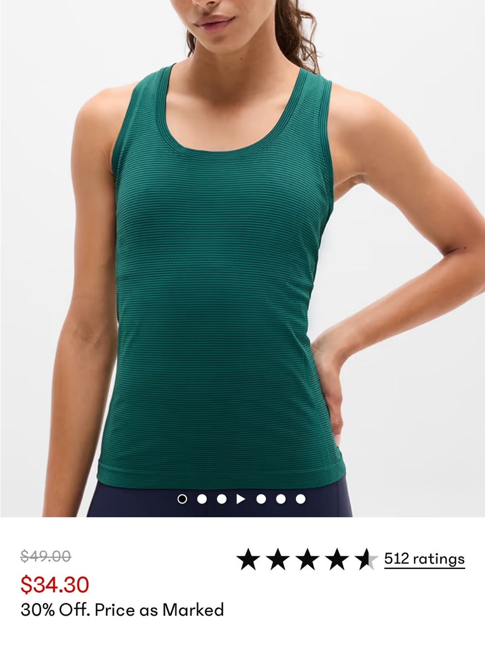 Athleta new without tags